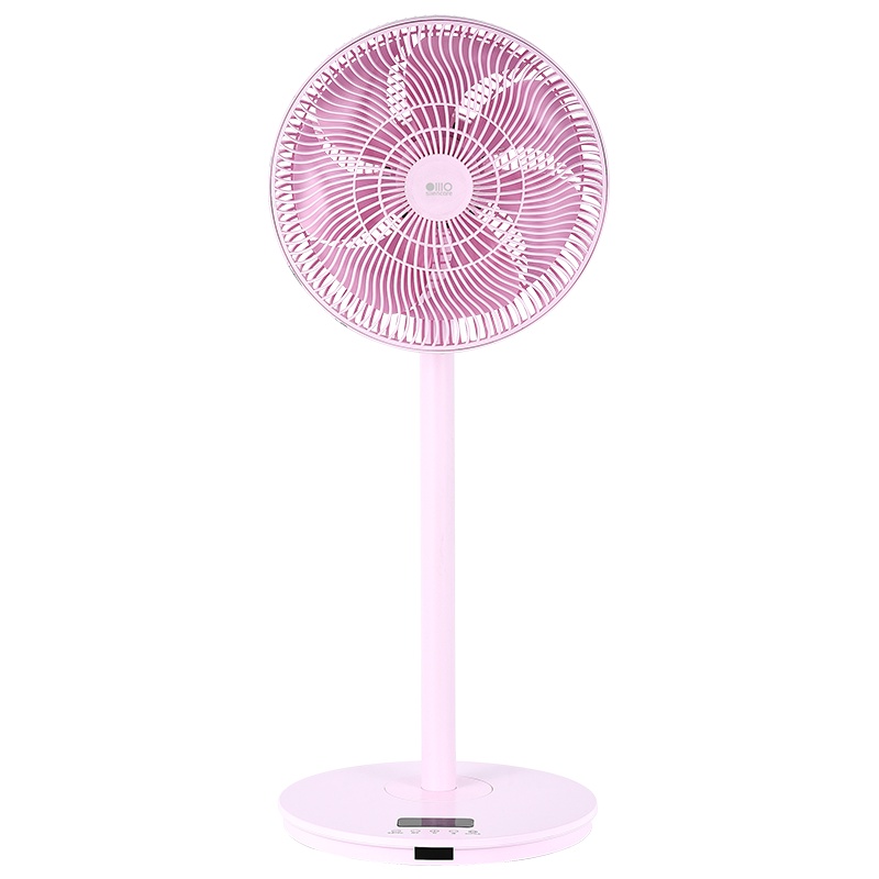 无言(silencare) 家用便捷式直流变频落地扇电风扇 智能遥控可接移动电源 SH-F101 粉色