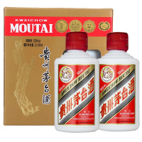 贵州茅台酒 飞天茅台小酒版 53度50ml*2 双瓶礼盒装 酱香型白酒