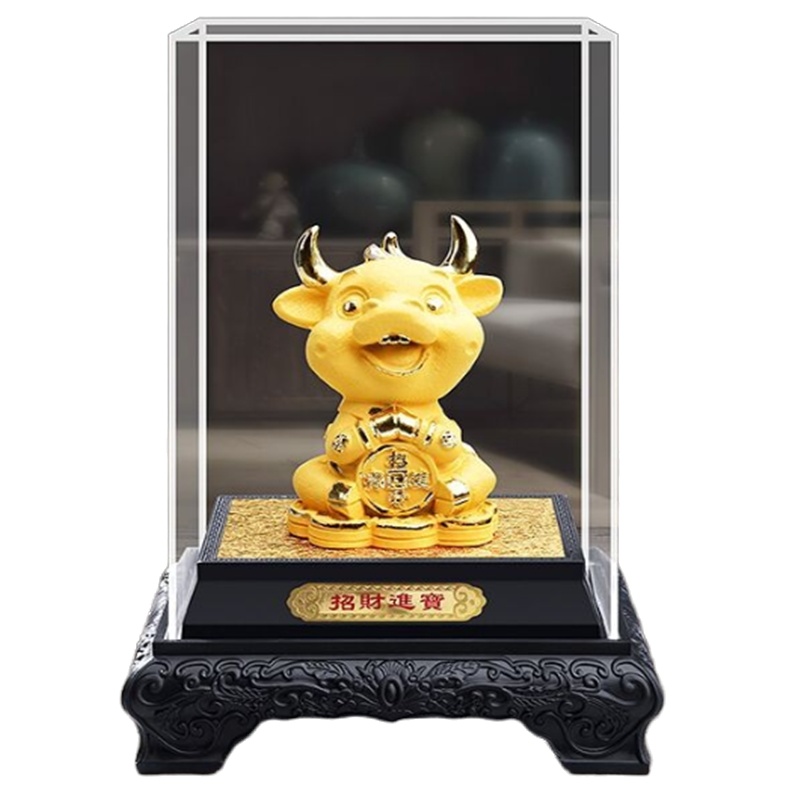 鸿运兴旺牛中号工艺摆件