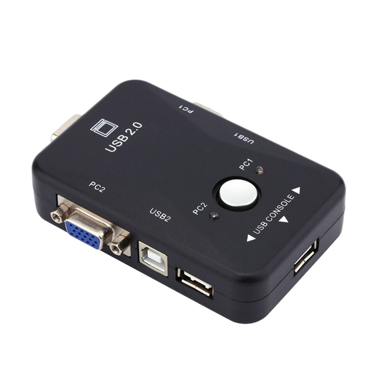 晶华 MT-201UK-CH KVM切换器 2口手动鼠标键盘显示 切 换 器 单个装