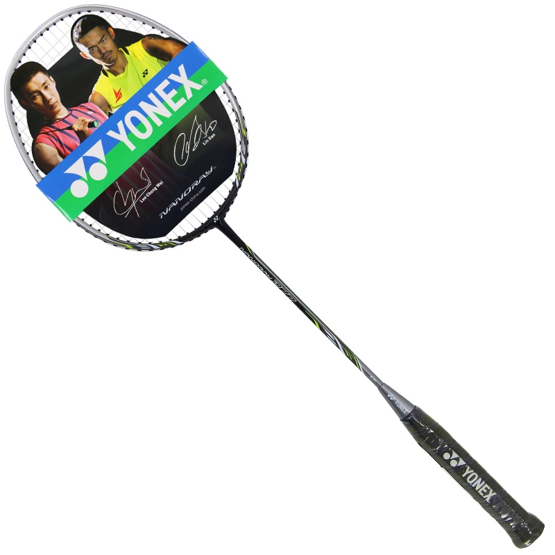 尤尼克斯YONEX羽毛球拍单拍纳米全碳素羽拍NR-D77业余初级防守型初学训练拍已穿线赠手胶