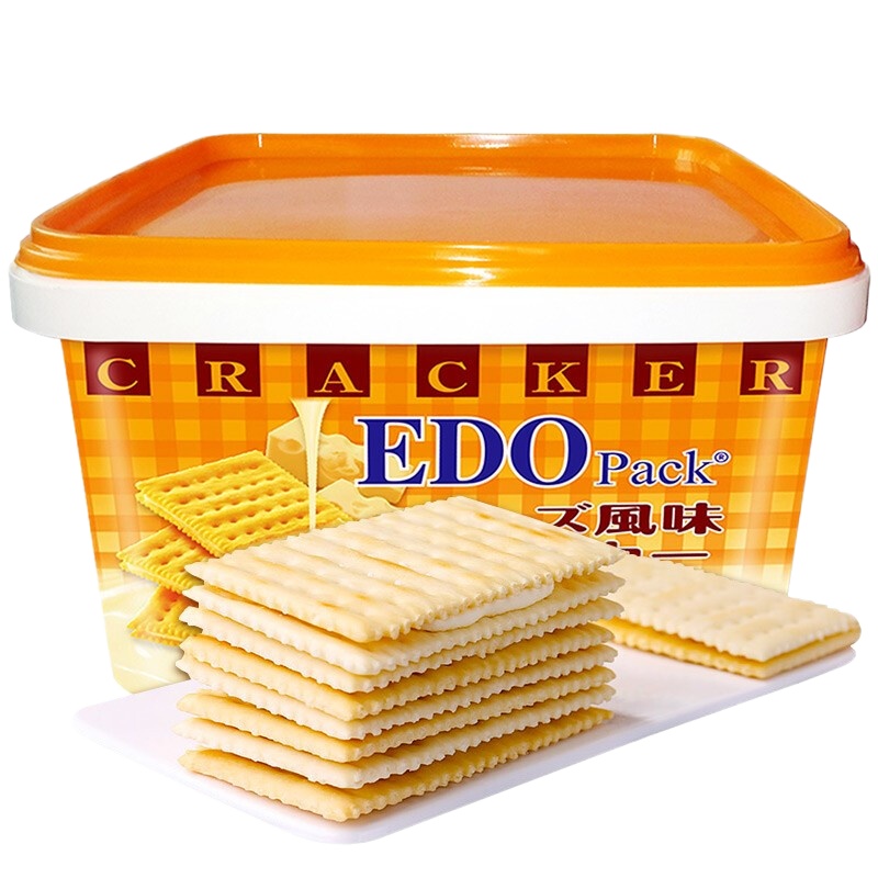 EDO芝士风味夹心饼干600g