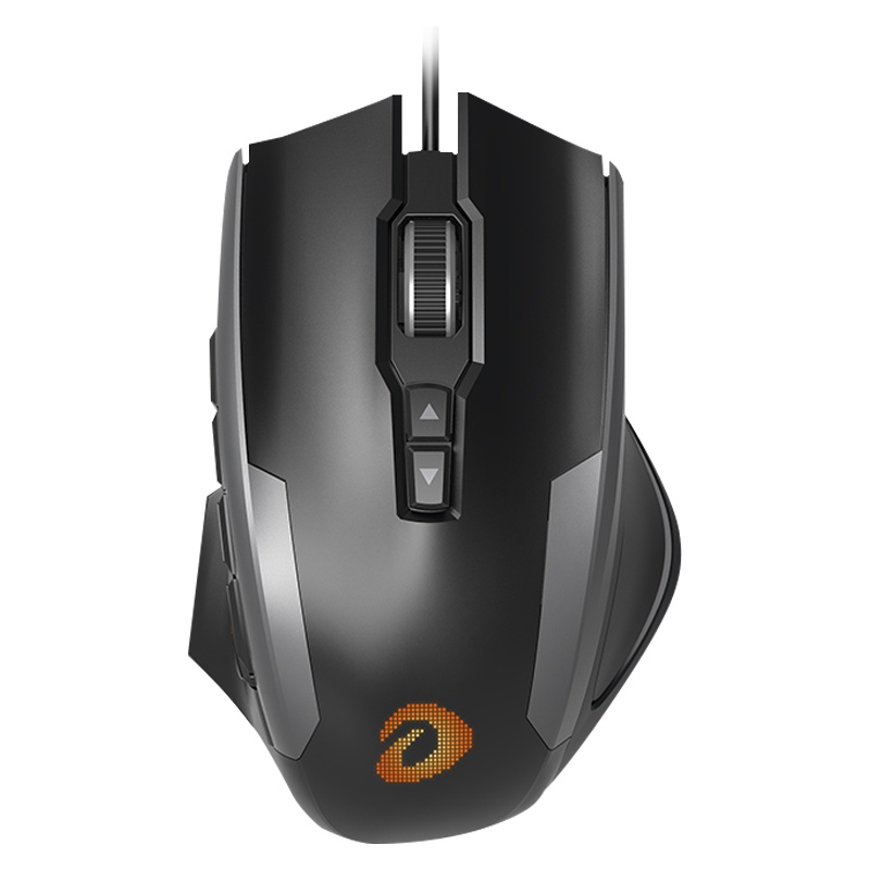 达尔优(dareu)EM920多按键鼠标 鼠标游戏 吃鸡鼠标 笔记本电脑鼠标 宏鼠标 鼠标有线 6000DPI 黑色