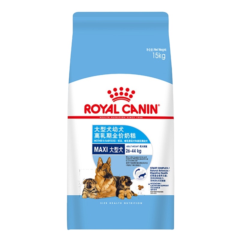 皇家(royal canin) 狗粮 大型犬奶糕 幼犬狗粮 MAS30 15kg