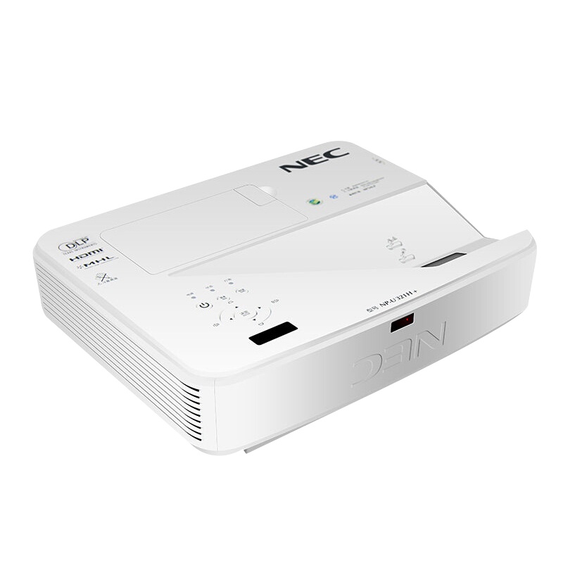 NEC NP-U321H+ 短焦家用投影机 投影仪 1920*1080 3200流明 投影距离0.306m