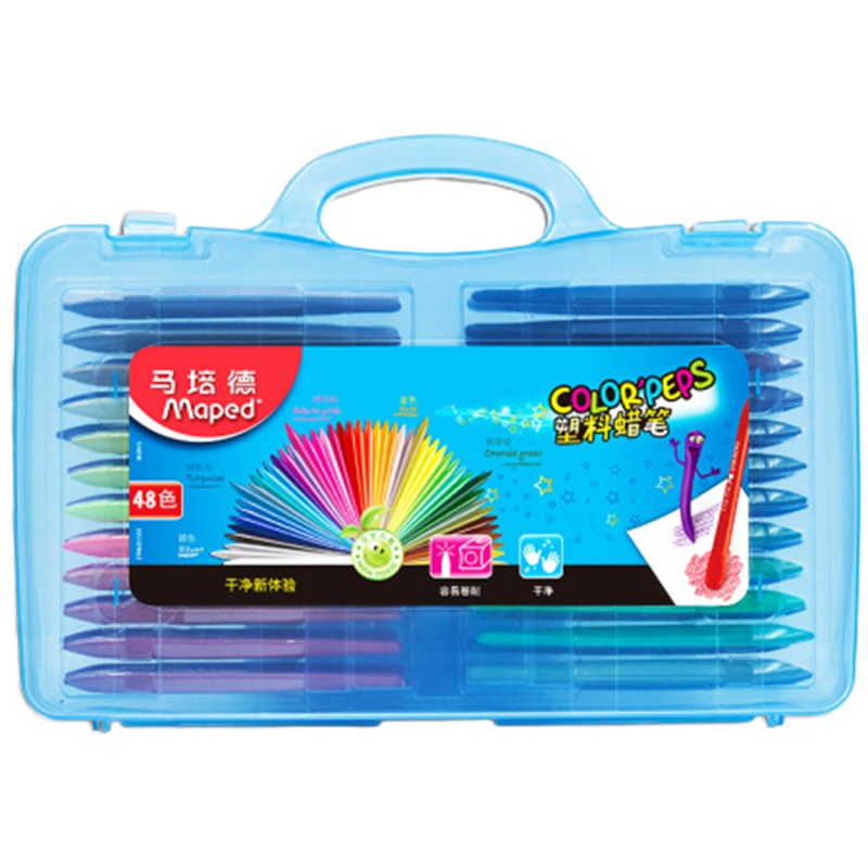马培德（Maped）48色塑料蜡笔 862015