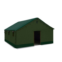 JERIS 工地帐篷 施工帐篷 户外帐篷 军工民用户外帆布防雨帐篷 户外 镀锌圆管迷彩牛津布3*4m