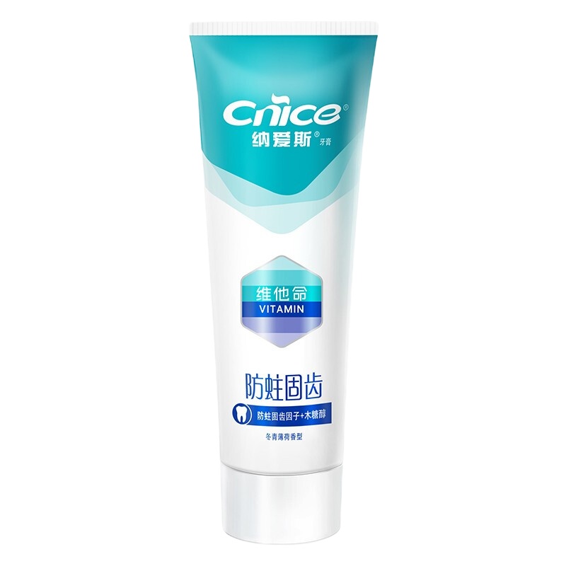 纳爱斯 120g 防蛀固齿牙膏