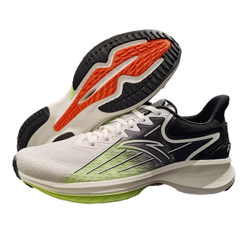 安踏羚跑鞋男2021夏季新款网面透气专业超轻减震运动鞋 112125585