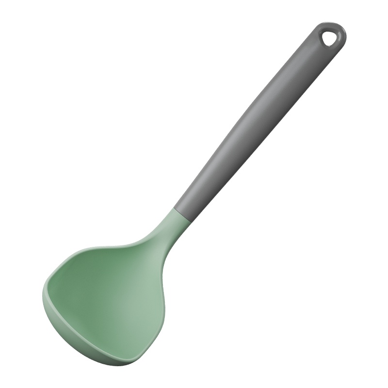 竹青石硅胶汤勺QG29TS