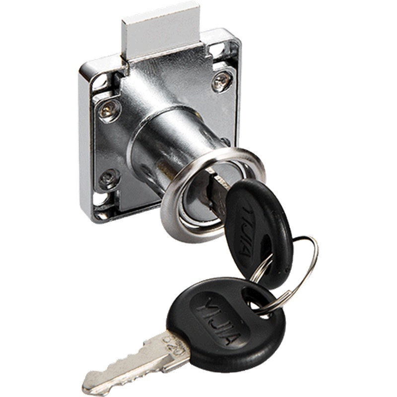 办公室办公桌阿斯卡利抽屉锁锁芯加长电脑桌柜子抽屉锁家具锁具柜门锁