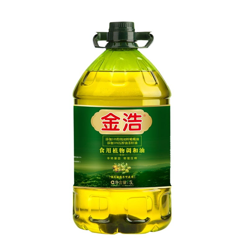 金浩茶籽橄榄食用调和油5L