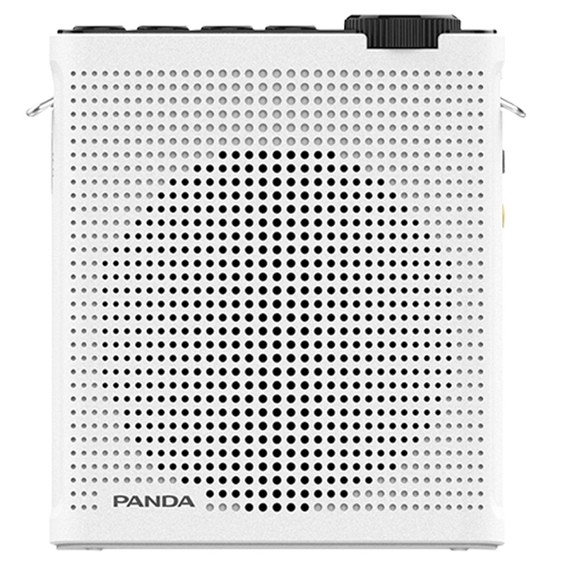 PANDA/熊猫K75无线特高频UHF扩音机教师教学导游用小蜜蜂专用扩音器便携播放机迷你插卡音箱 白色