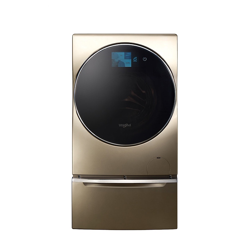 惠而浦(Whirlpool)WG-F120882BAHT 12公斤全自动智能洗烘一体洗衣机