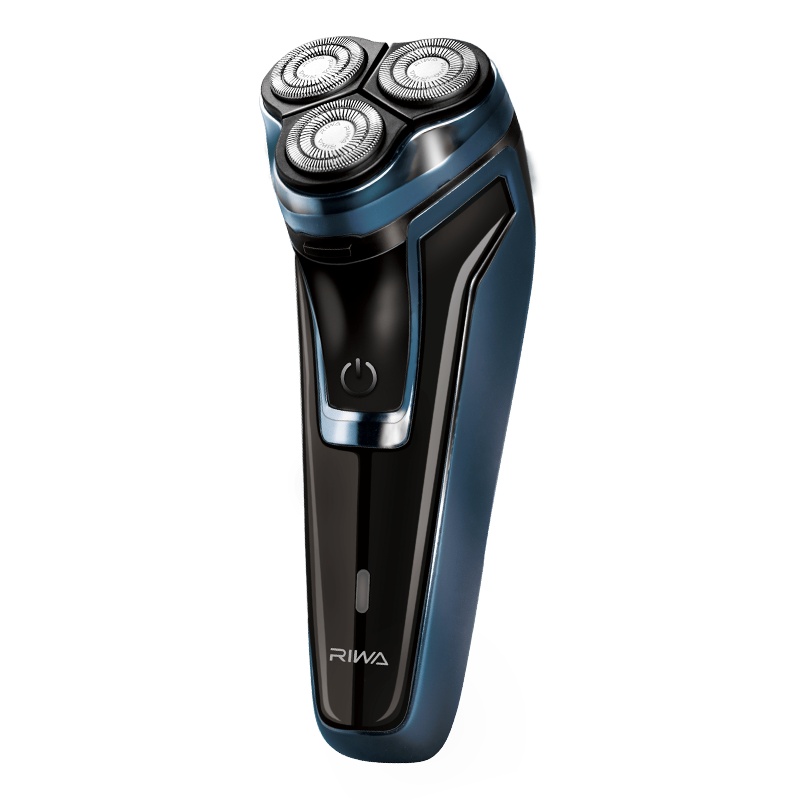 雷瓦(RIWA)RA-5310蓝色电动剃须刀刀头水洗刮胡子男士智能充电式胡须刀多功能刮胡刀
