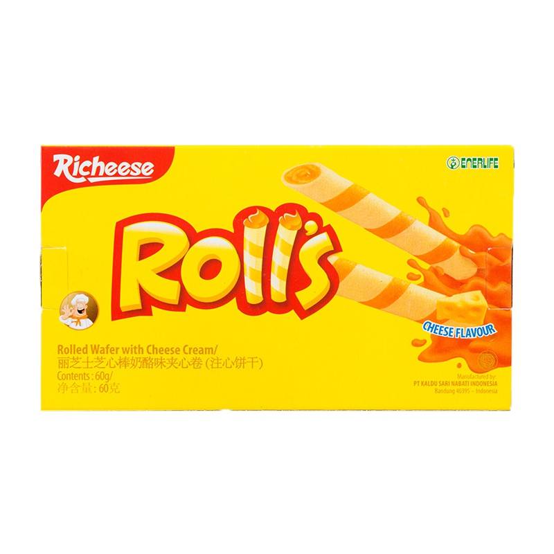 丽芝士 芝心棒奶酪味夹心卷 60g