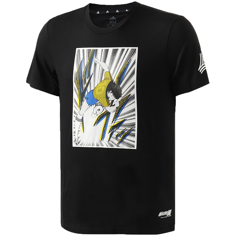 【自营】阿迪达斯男服短袖T恤足球小将运动足球休闲服装FJ6226