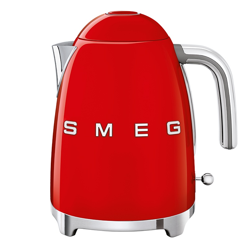 SMEG斯麦格意大利复古电水壶1.7L进口烧水壶自动断电不锈钢电热水壶KLF03 魅惑红