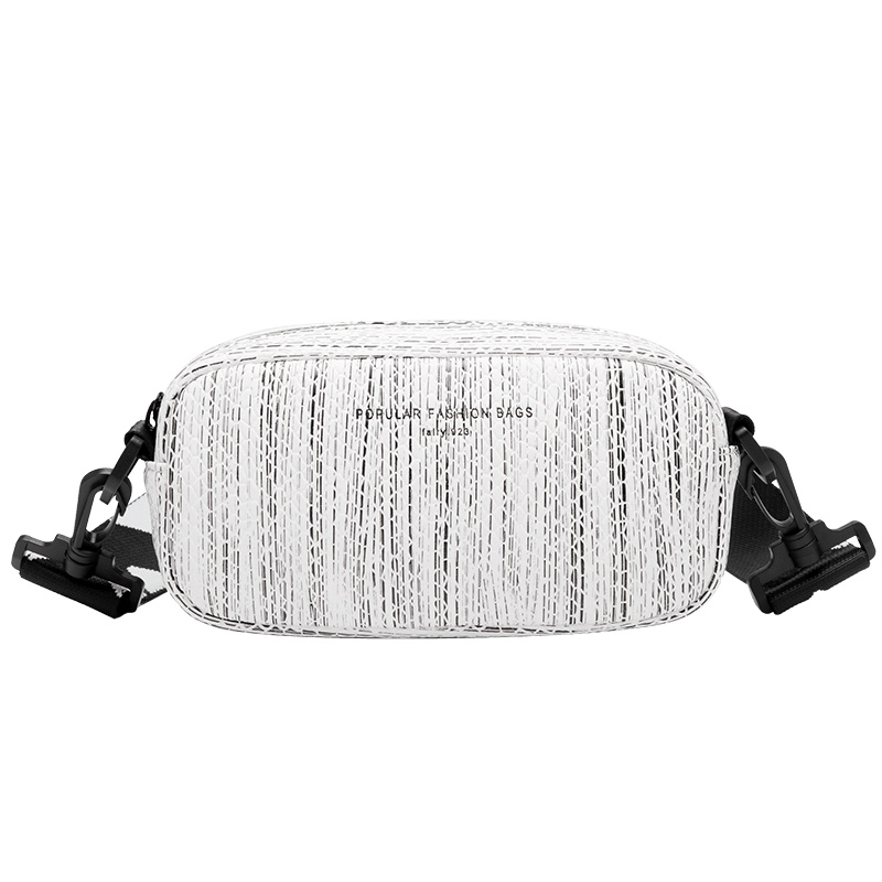 第九城（V.NINE） 包包女2019新款女包潮ins时尚百搭小包包胸包运动斜挎女包