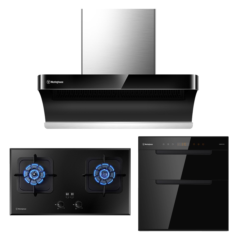 西屋(Westinghouse)烟灶消套装CXW-300-CA01+JZT-ZB01+ZQD100-DC01 天然气