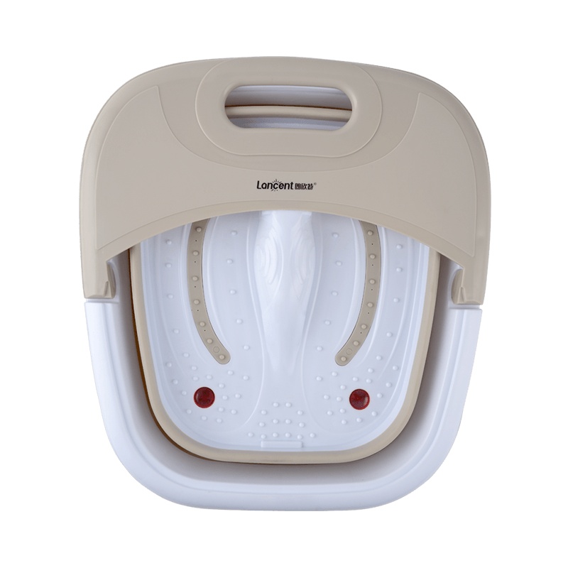 朗欣特折叠家用便捷式足浴盆足浴桶泡脚盆洗脚盆足浴器自动加热按摩器恒温洗脚