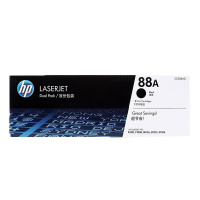惠普(hp)CC388AD 88A 黑色原装 LASERJET 硒鼓每包 2 个 适用P1007/1008/M1136