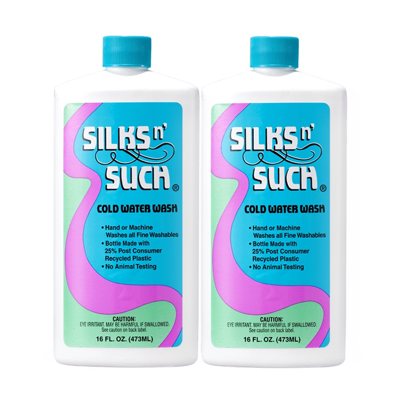 好为家进口真丝羊绒羽绒服桑蚕丝洗衣液473ml*2清洗剂棉麻羊毛衫丝毛净