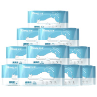 [舒洁](Kleenex)湿厕纸40片/80片随机发共400片家庭装 清洁湿纸巾湿巾