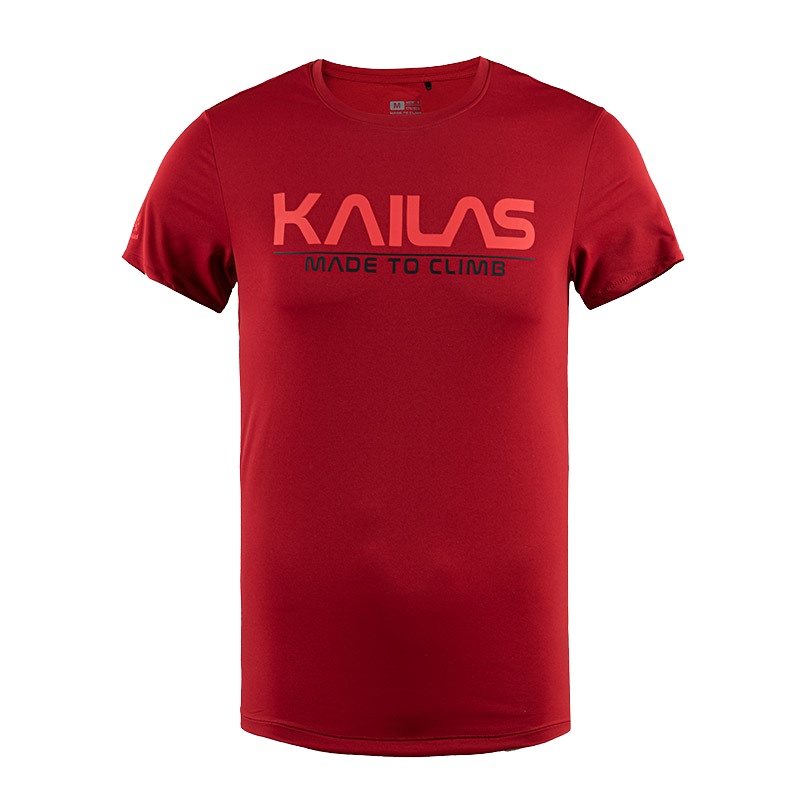 凯乐石短袖T恤男夏季新款户外跑步透气弹力圆领运动短袖