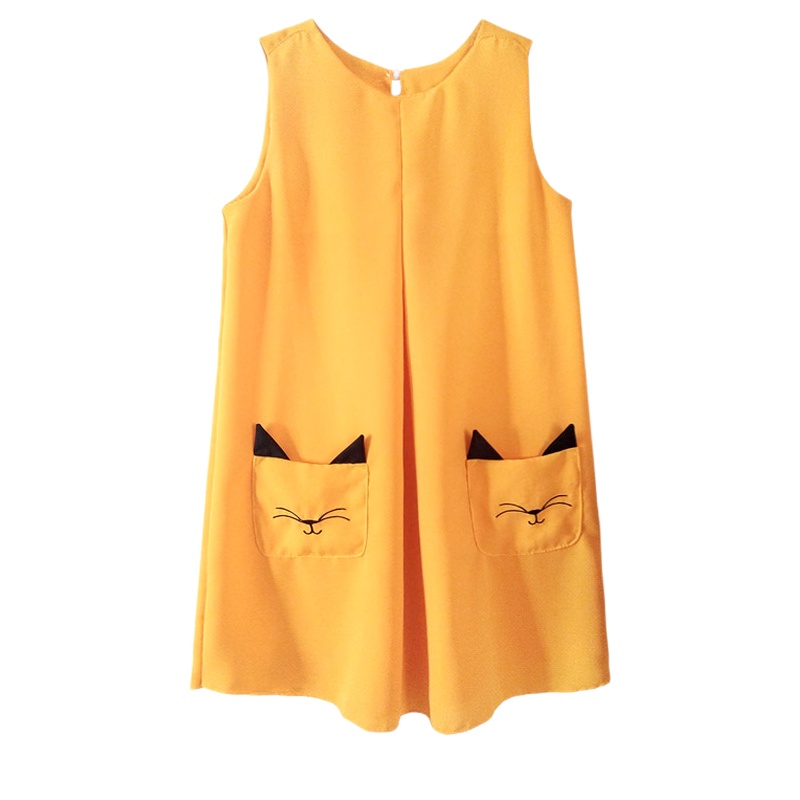 女童连衣裙夏天小女孩公主裙中大童无袖洋气背心裙子宝宝夏季 莎丞(SHACHEN)