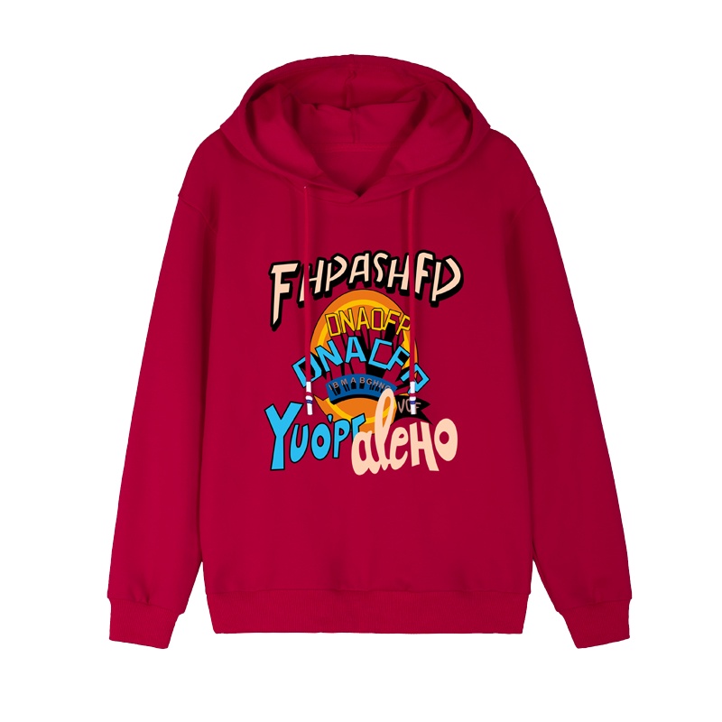 DEBRAND加绒加厚卫衣女连帽t恤长袖2021秋冬新款韩版潮洋气棉上衣