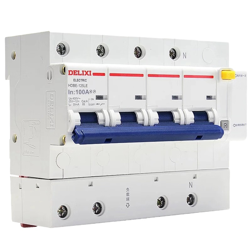 德力西 漏电断路器 规格:DZ47sLE 4P 40A