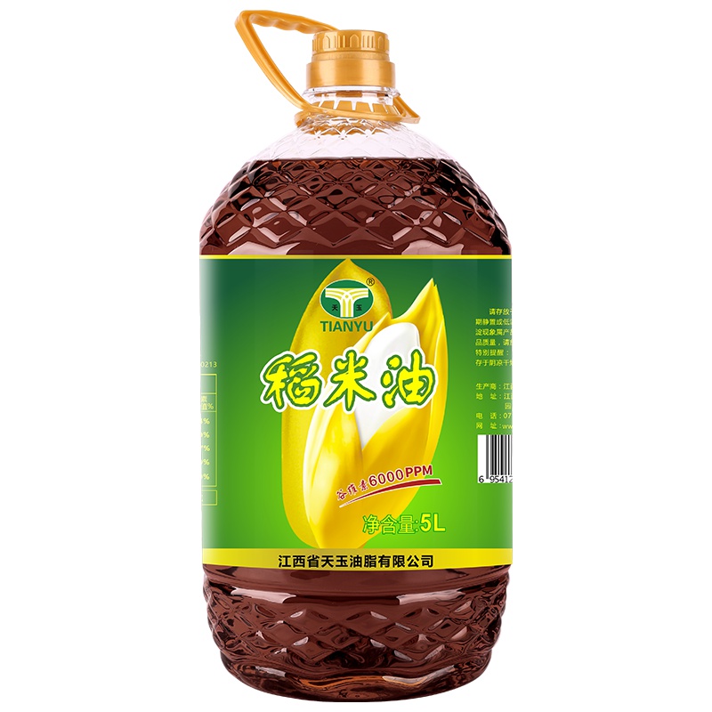 天玉 米糠油 稻米油 食用油5L 含6000ppm谷维素