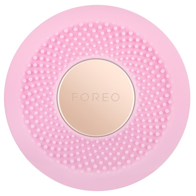 [黑科技面膜仪]FOREO 斐珞尔UFO Mini 智臻电子美容仪面膜仪红光蓝光冷凝导 - 粉色洁面仪 去角质 护肤工具