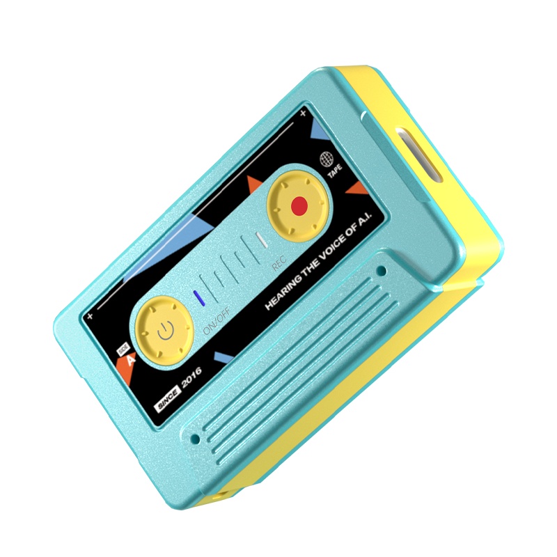 科大讯飞(iFLYTEK)讯飞智能录音笔A1专业高清降噪会议录音转文字录音器学生翻译笔 32G+10云存储-彩色版