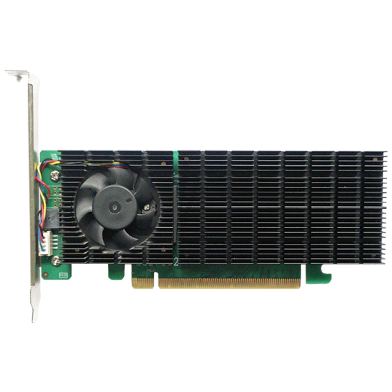 火箭 Highpoint SSD7502 NVMe PCIe 4.0 x16 阵列卡 2个M.2 NVMe端口