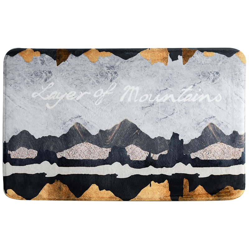 卫生间地垫浴室门口吸水脚垫卧室家用地毯洗手间门垫厕所防滑垫新