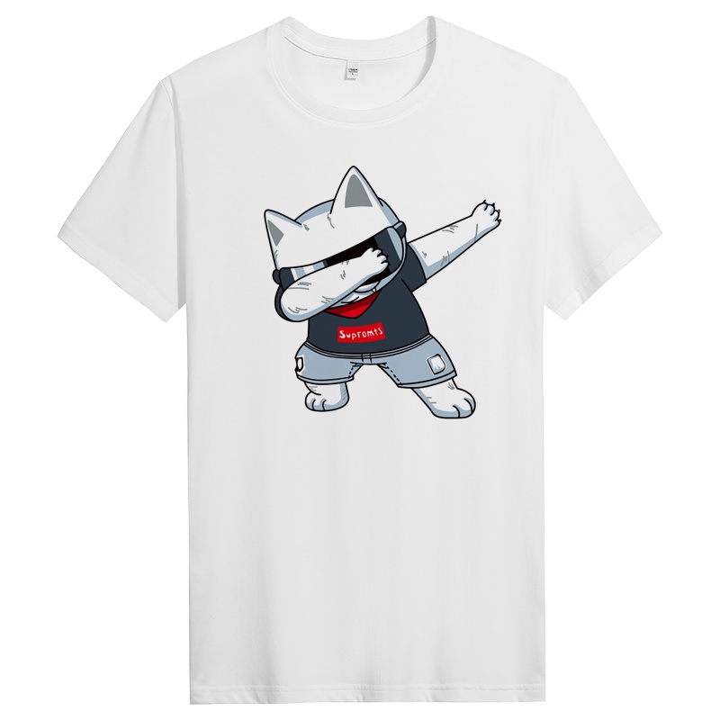 夏季男士修身圆领纯棉短袖T恤潮流半袖体恤衣服男装T DT10041