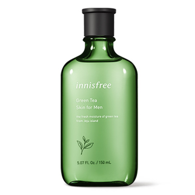 [男士控油必备]Innisfree 悦诗风吟 绿茶男士 镇定修复 爽肤水 150ml/瓶 安抚舒缓