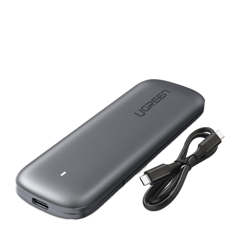 移动硬盘盒 Type-C3.1接口SSD固态硬盘盒子M2外置盒 单只装 CM238