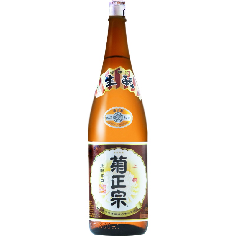 菊正宗上选清酒1.8L日本清酒进口洋酒生酛辛口本酿造纯米日式