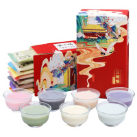 李子柒豆嬢嬢七彩豆浆粉速溶原味早餐冲泡大豆家用小袋196g*2盒装