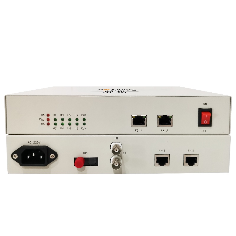 博扬 电话光端机 4路磁石电话光端机 单模单纤20KM 1对价 BY-4HP