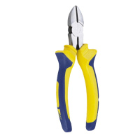 长城（THE GREAT WALL）CR-V精抛双色套塑柄斜嘴钳 多功能斜嘴钳子 160mm（6