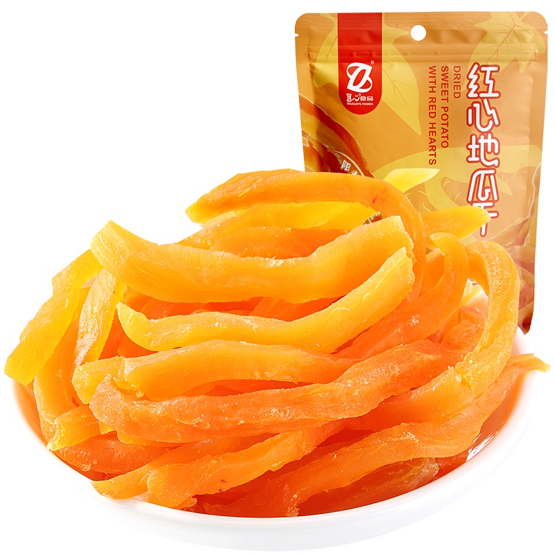 [真心 地瓜干500g]零食特产红薯干地瓜干番薯干红薯条休闲小吃S