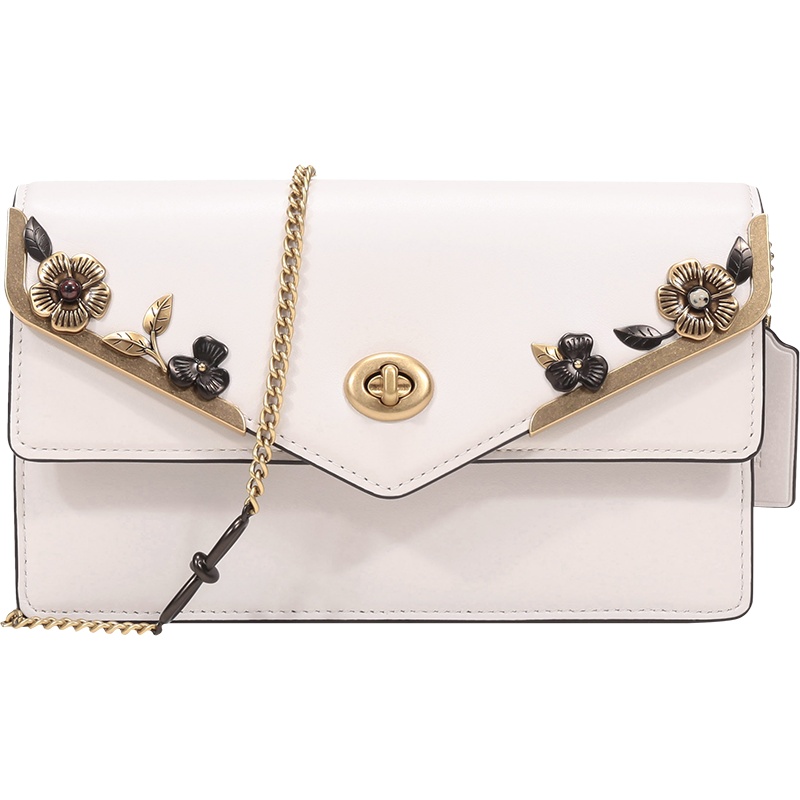 COACH 蔻驰 女士 专柜款皮革单肩斜挎包链条包 4811