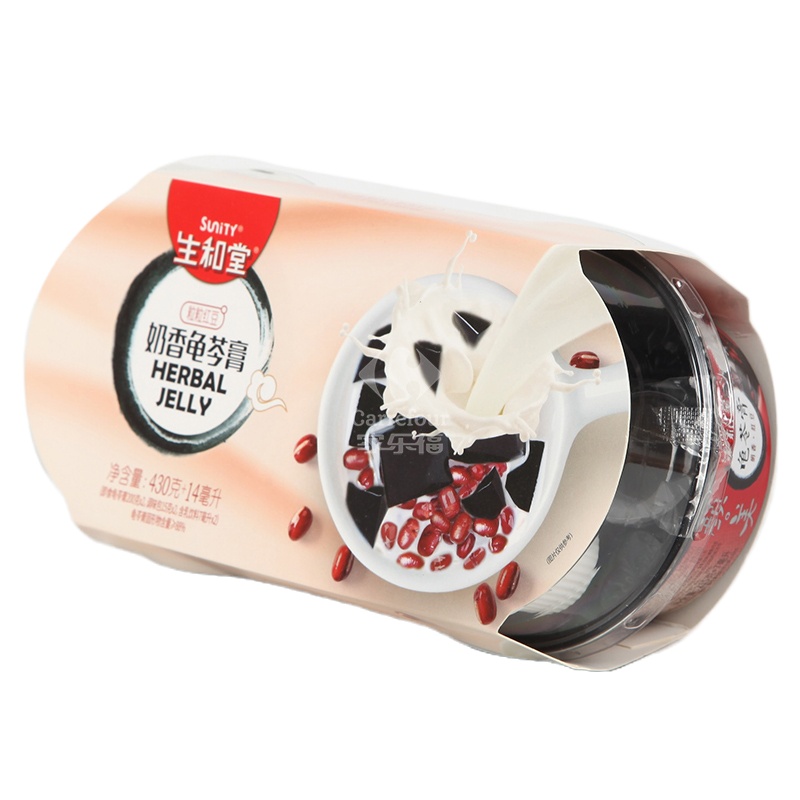生和堂 红豆龟苓膏 215克+7ML含乳饮料2杯
