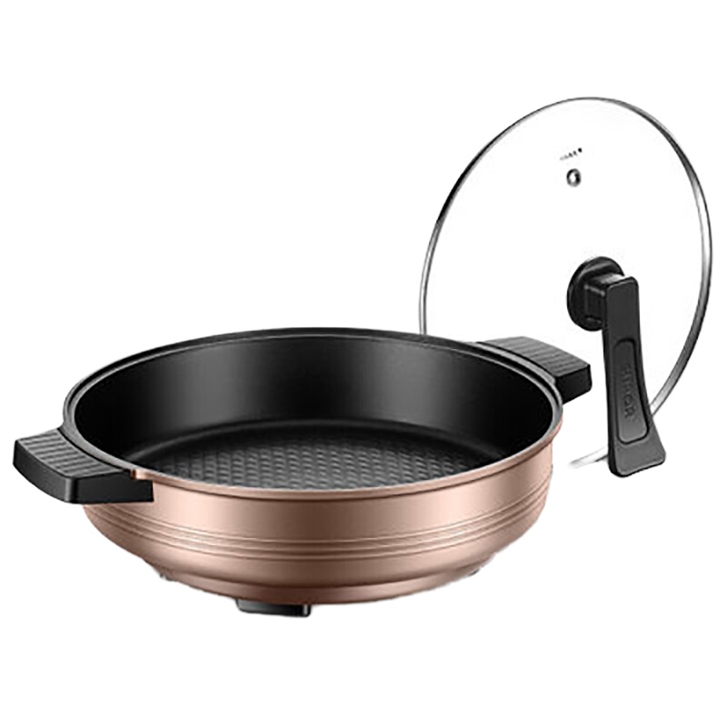 苏泊尔煎烤机JJ34D05-180多功能电火锅6L电饼铛韩式不粘炒锅