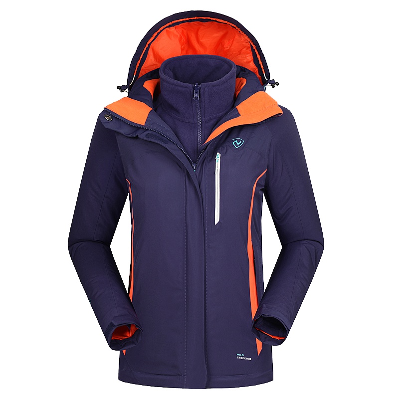 诺诗兰（NORTHLAND）户外女式GORE-TEX三合一冲锋衣GS052508