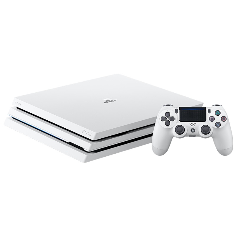 索尼(SONY) PS4 Pro/Slim 体感游戏机 港版PRO 1TB家用游戏机 白色